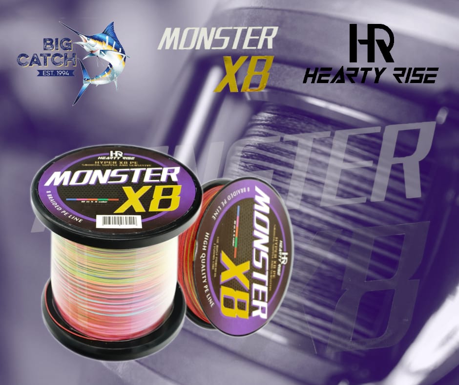 Brand New HEARTY RISE Monster 8X Braid