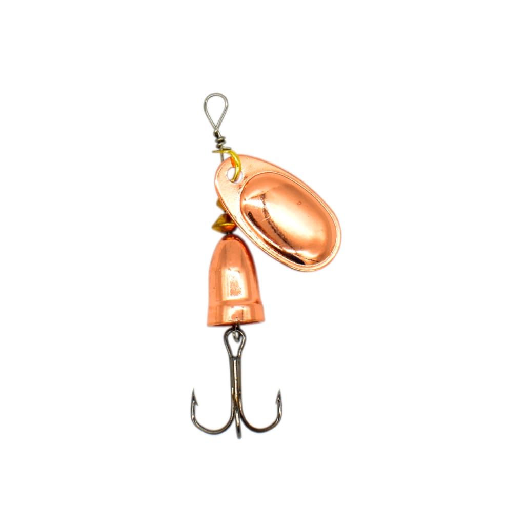 Adrenalin Inline Spinner - #2 - 6g / Copper - Spinners & Spoons (Freshwater)