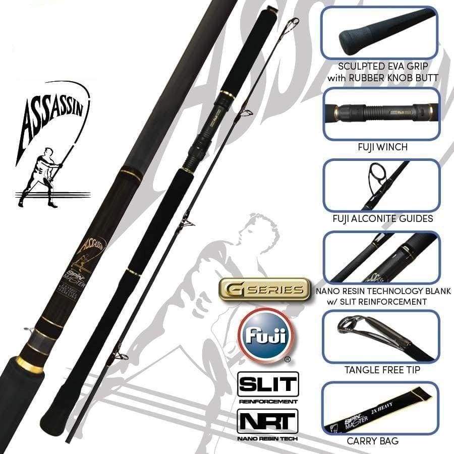 Assassin Spinmaster Spin Jig - Spinning Rods (Saltwater)