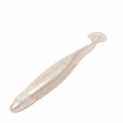 Big Bite Baits Cane Thumper 4.25 - Pearl - Soft Baits Lures (Freshwater)