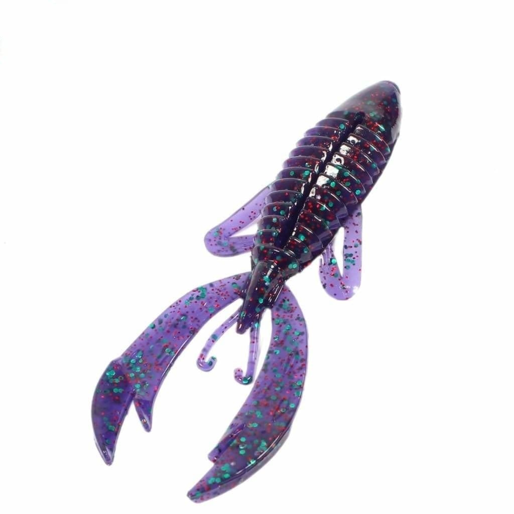 Big Bite Baits Fighting Frog 4 - June Bug Red Flake - Soft Baits Lures (Freshwater)
