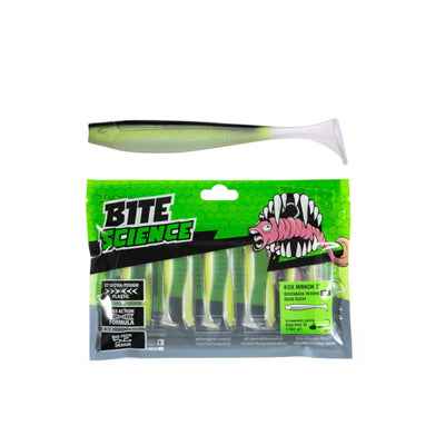 Bite Science Kick Minnow - 3’’ / Greenback Herring