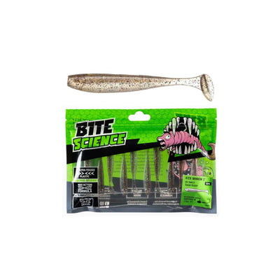 Bite Science Kick Minnow - 3’’ / UV Smelt