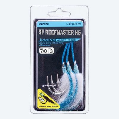 BKK Fox Hair Jigging Assist Hook - Hooks Terminal Tackle (Saltwater)