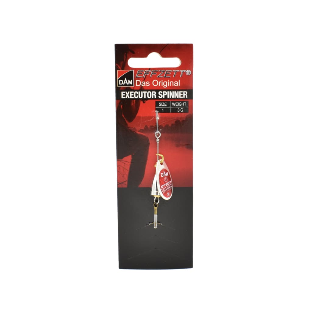 DAM Executor Spinner - Reflex Red - Spinners & Spoons (Freshwater)