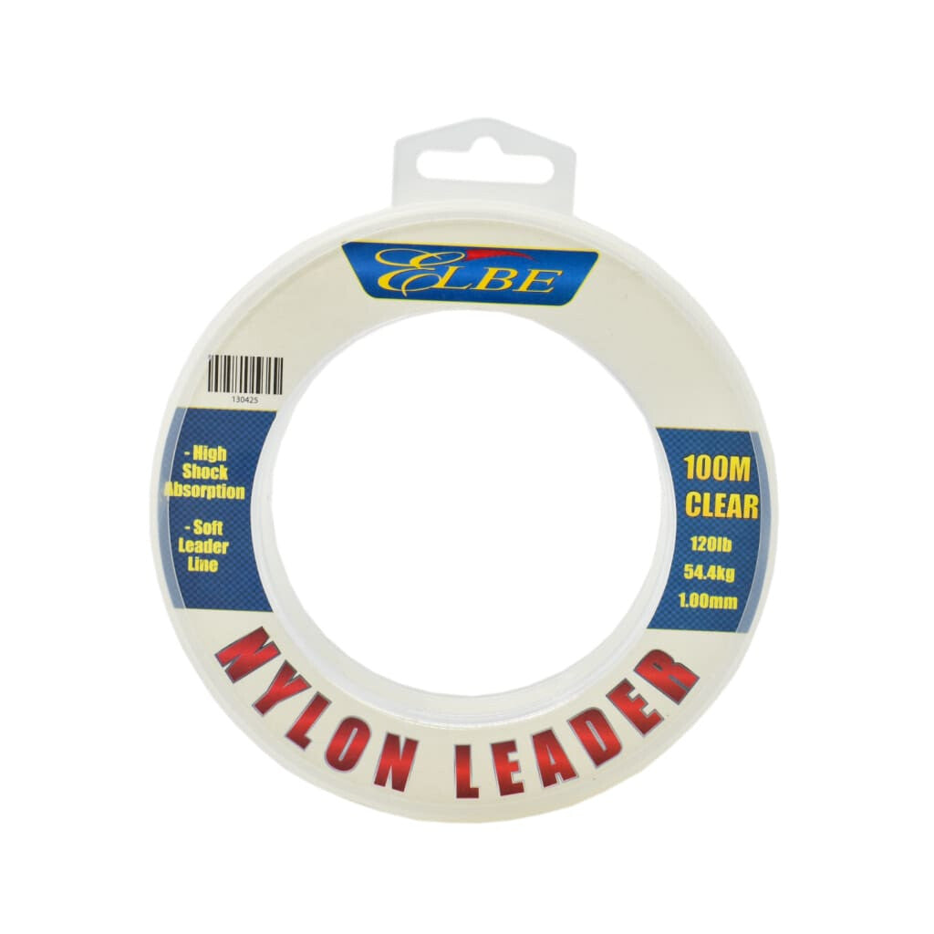 Elbe Nylon Leader Clear 100m - Leader Line & Leader (Fly Fishing)