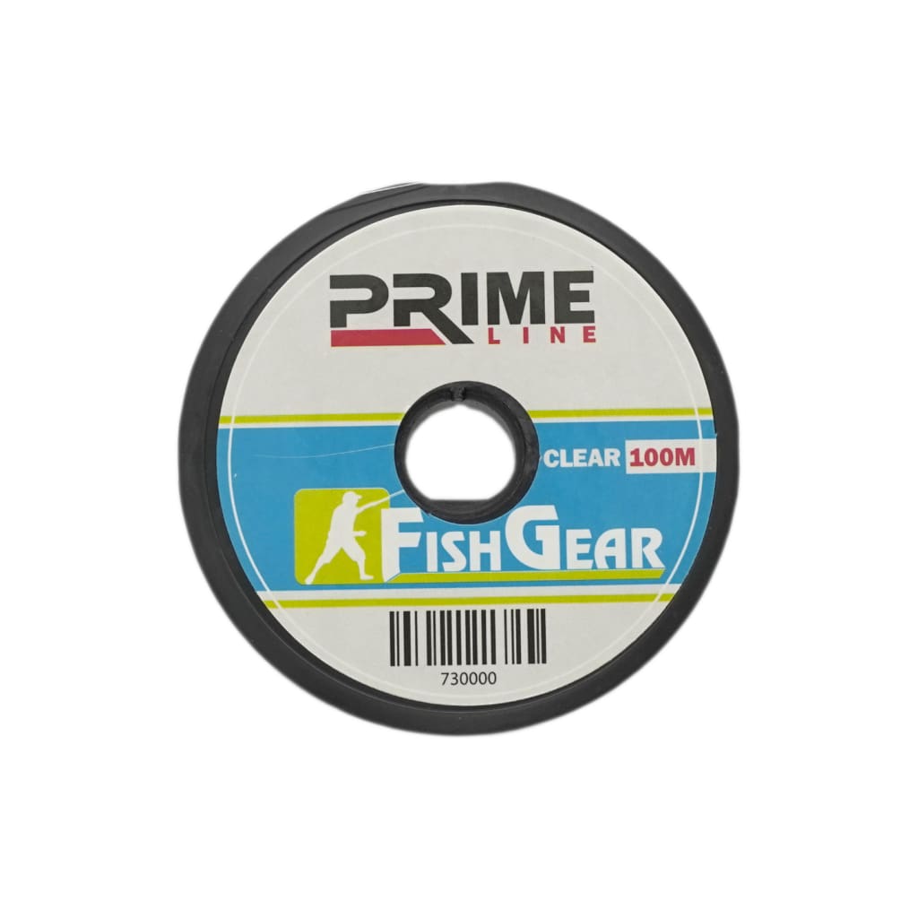 FishGear Prime Line Clear 100m - Fluoro Leader Line & Leader (Saltwater)