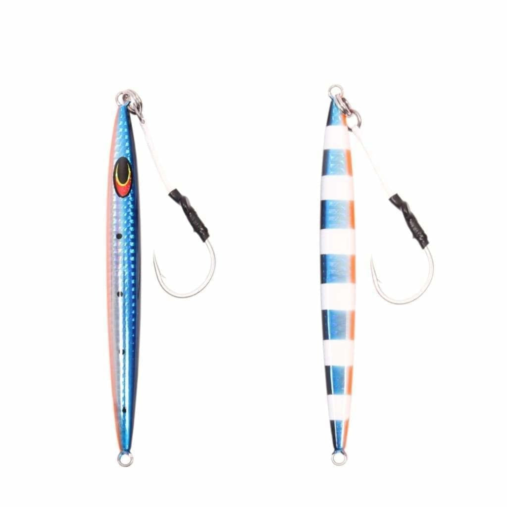 FISHMAN ATTACK - Blue Glow Pilchard / 100g - Jig Lures (Saltwater)