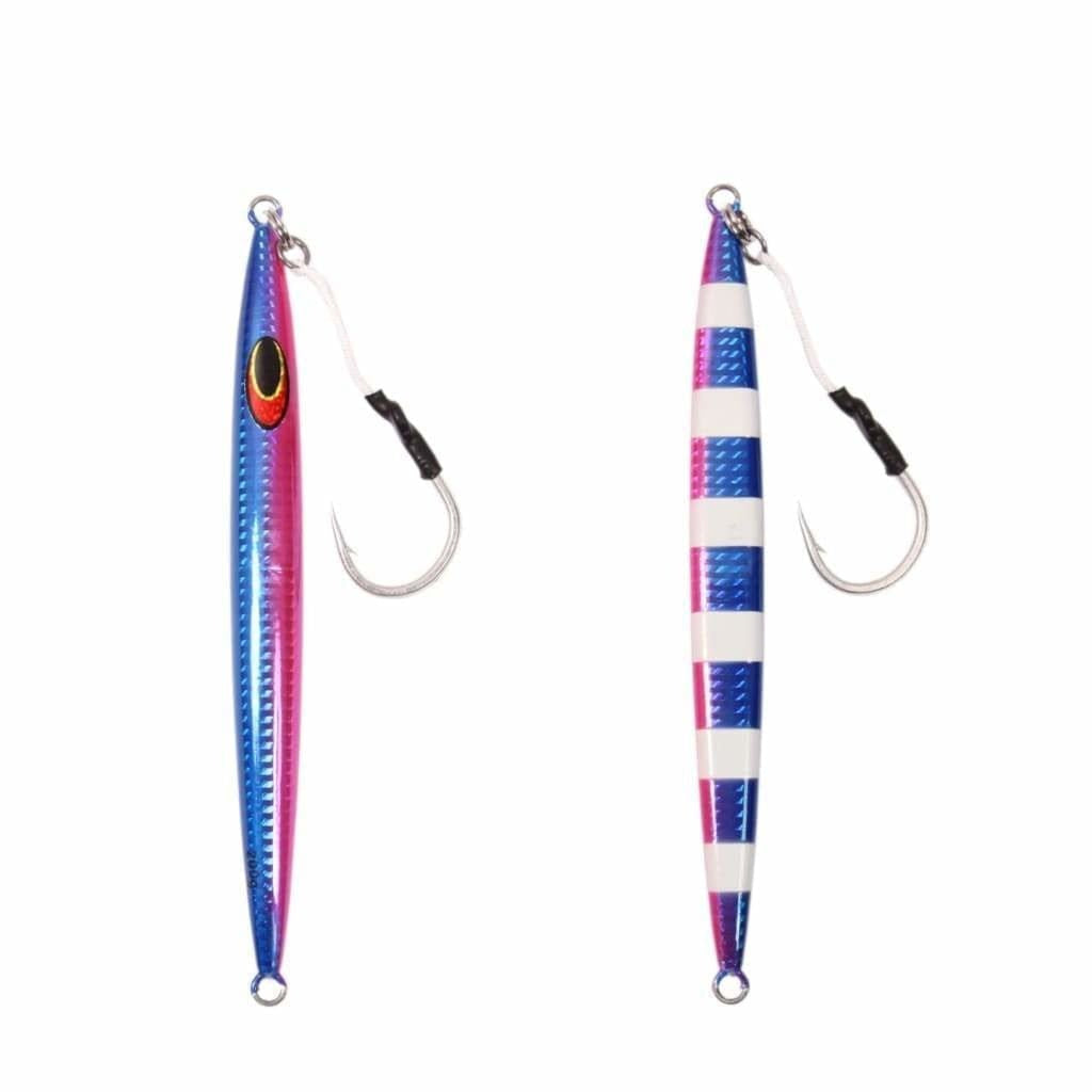 FISHMAN ATTACK - Blue Pink Glow / 100g - Jig Lures (Saltwater)