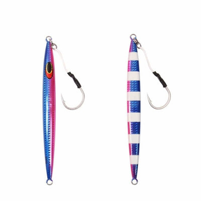 FISHMAN ATTACK - Blue Pink Glow / 100g - Jig Lures (Saltwater)