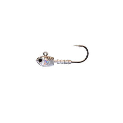 Fishman Jig Head - 3/8oz - 2/0 Silver Black