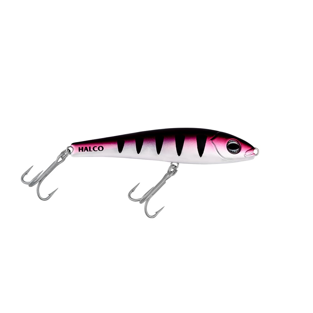 Halco Slidog 105 - Chrome Pink - Popping Rods (Saltwater)