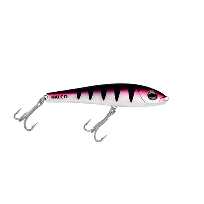 Halco Slidog 105 - Chrome Pink - Popping Rods (Saltwater)