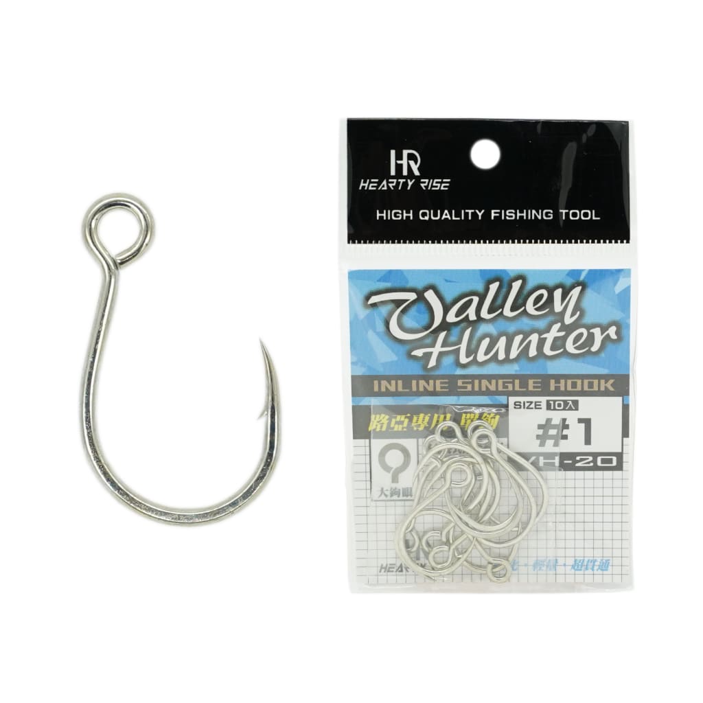 Hearty Rise Valley Hunter Inline Single Hook - Hooks (Saltwater)