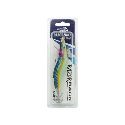 Jarvis Walker Razorback Lumo Belly Jig - 3.0g / Blue - Jig Lures (Saltwater)