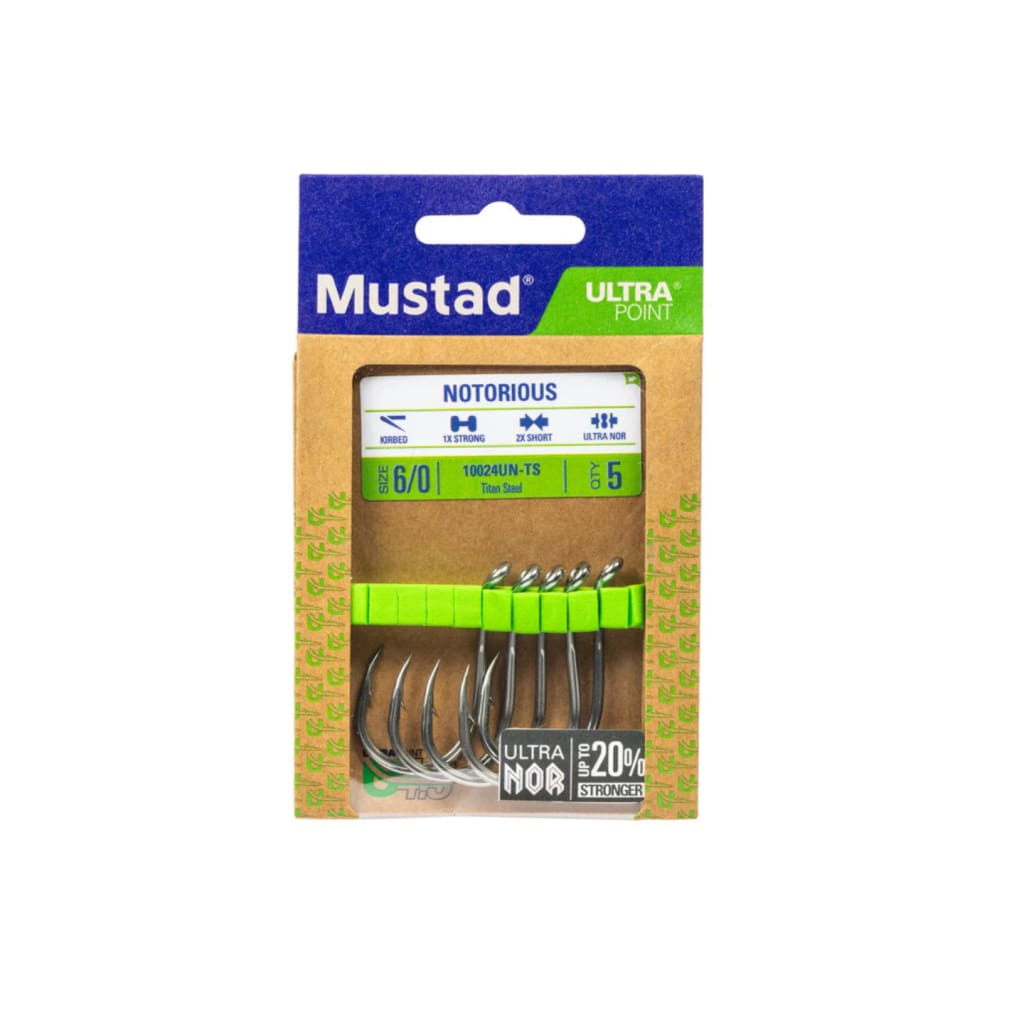 Mustad Notorious UltraNor Hook - Hooks (Saltwater)