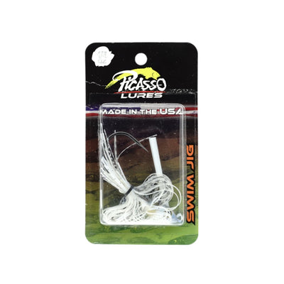 Picasso Lures Swim Jig 1/4oz - Blue Glimmer Shad - Accessories (Freshwater)