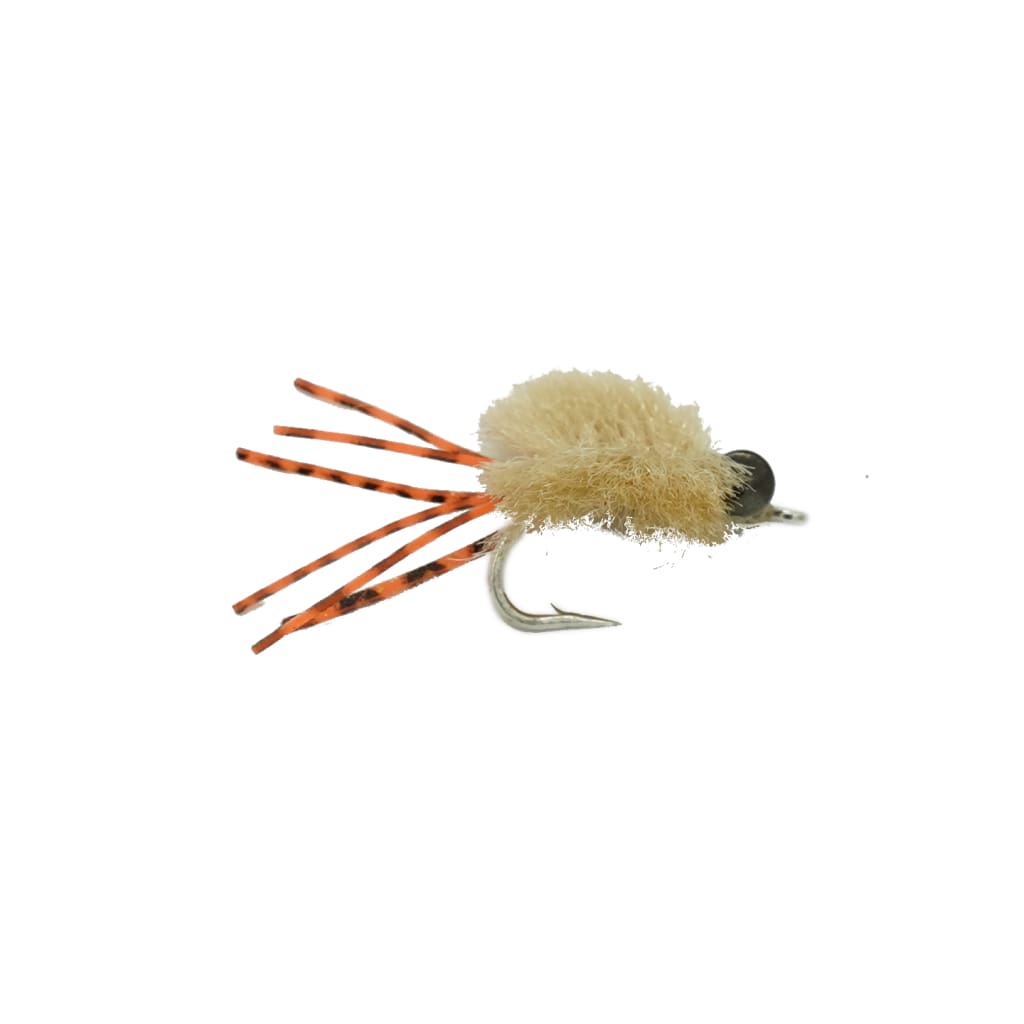 Sci Flies Fleeing Crab Tan Fly - Fresh Dries Flies (Fly Fishing)
