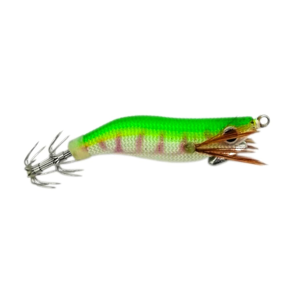 Squid Hunter Asai Shika - High Glow Green / #1.5 - Hard Baits Jigs Lures (Saltwater)