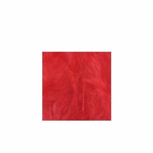 Strung Saddle Hackle - Red - Fly Tying (Fly Fishing)
