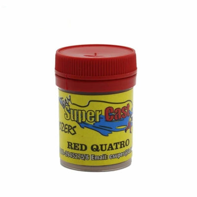 Super Cast Oozers - Red Quatro - Carp Baits Lures (Freshwater)