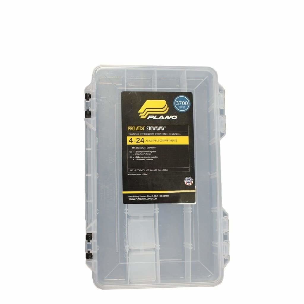 Tackle Box-Lure S/Sided Clear 24 Adjustable Divisions - Bags & Boxes Accessories (Saltwater)