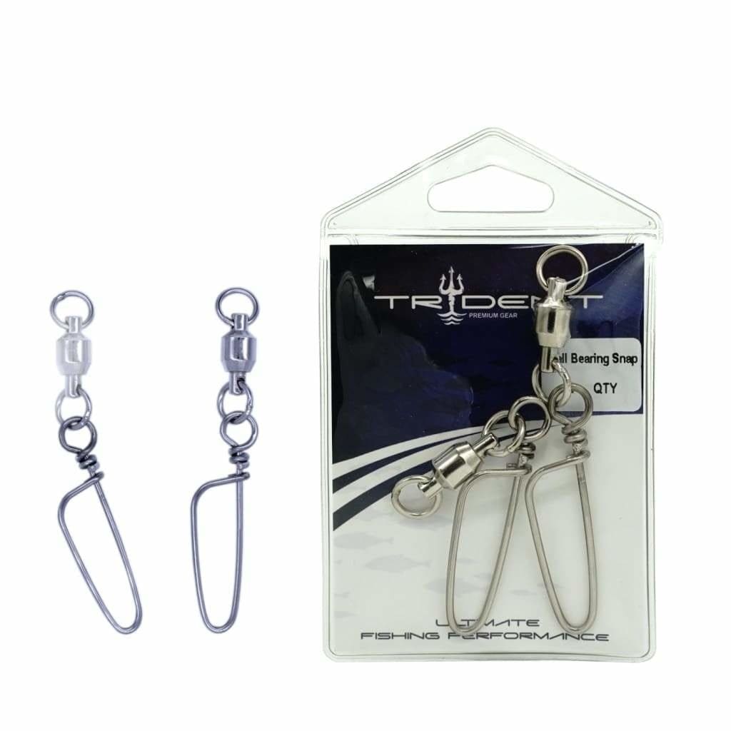 TRIDENT Ball Bearing Snap - Terminal Tackle (Saltwater)