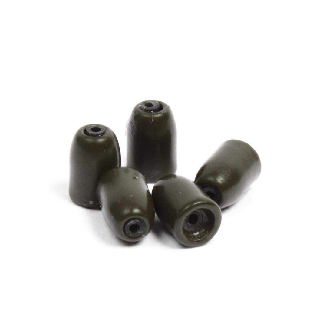 Worm Weight Tungsten Pumpkin Green - Sinkers Terminal Tackle (Freshwater)