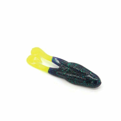 Zoom Horny Toad - Junebug Chart Leg - Soft Bait Lures (Freshwater)