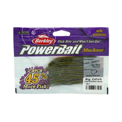 Berkley PowerBait The General - Baby Bass - Soft Baits Lures (Freshwater)
