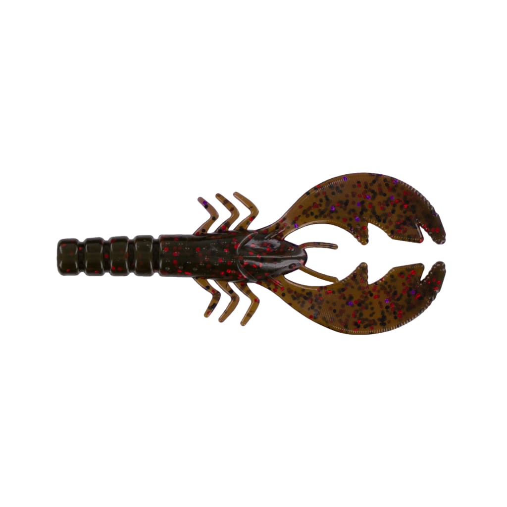 Big Bite Baits College Craw - Spicy Purple - Soft Baits Lures (Freshwater)