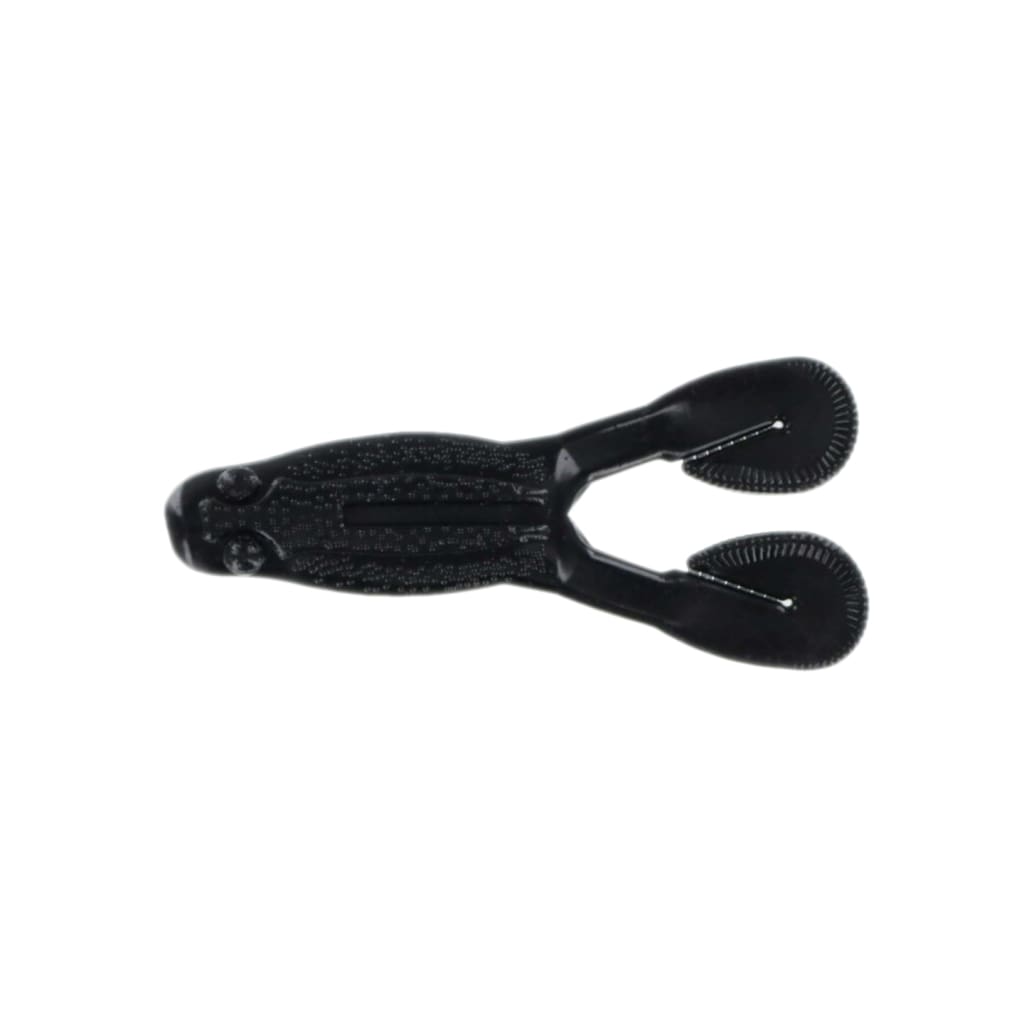 Big Bite Baits Tour Toad - Black - Soft Bait Lures (Freshwater)
