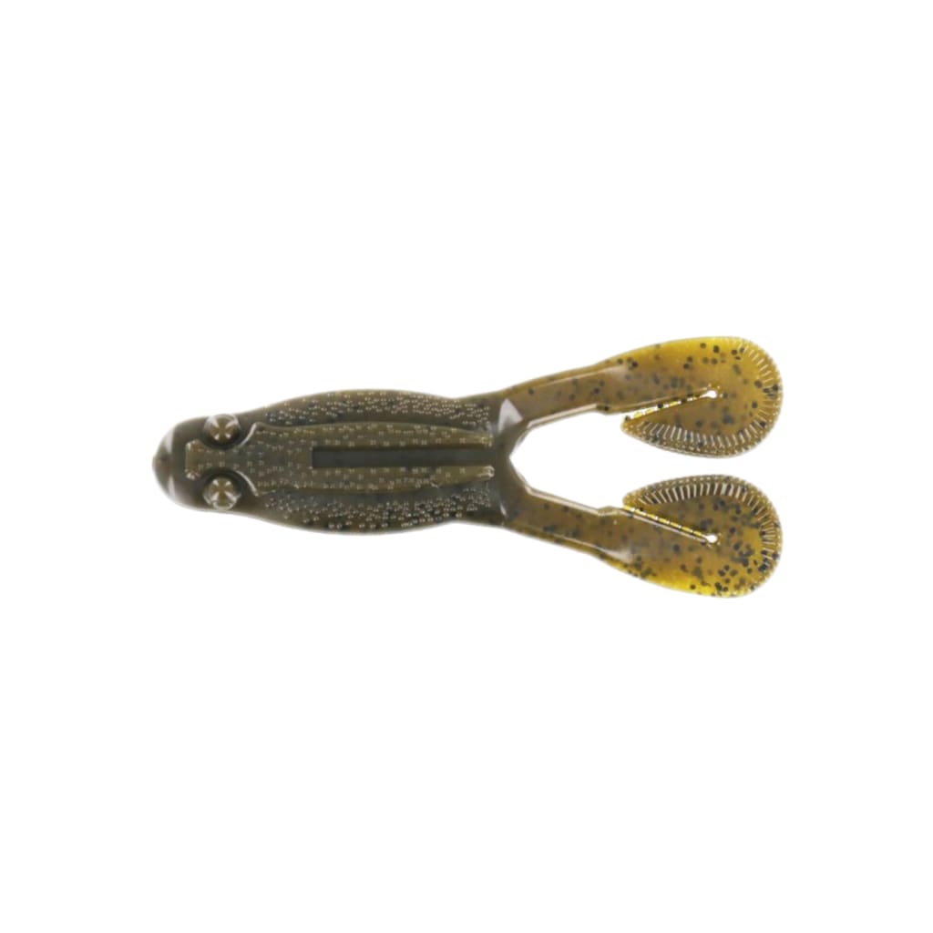 Big Bite Baits Tour Toad - Green Pumpkin - Soft Bait Lures (Freshwater)