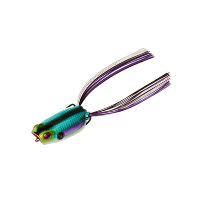 Booyah Poppin Pad Crasher - Aqua Frog - Soft Baits Lures (Freshwater)