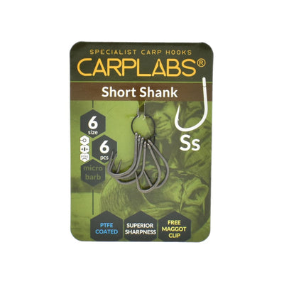 CarpLabs Short Shank Hook - Hooks Terminal Tackle (Freshwater)