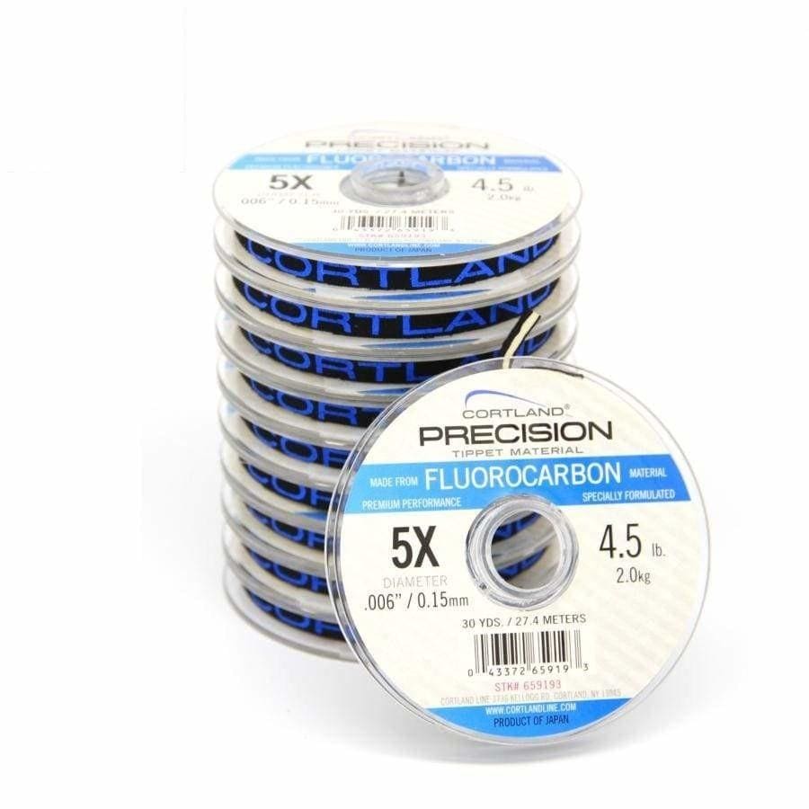 Cortland Fly Precision Fluoro Tippet - Tippets Tippets & Leaders (Fly Fishing)