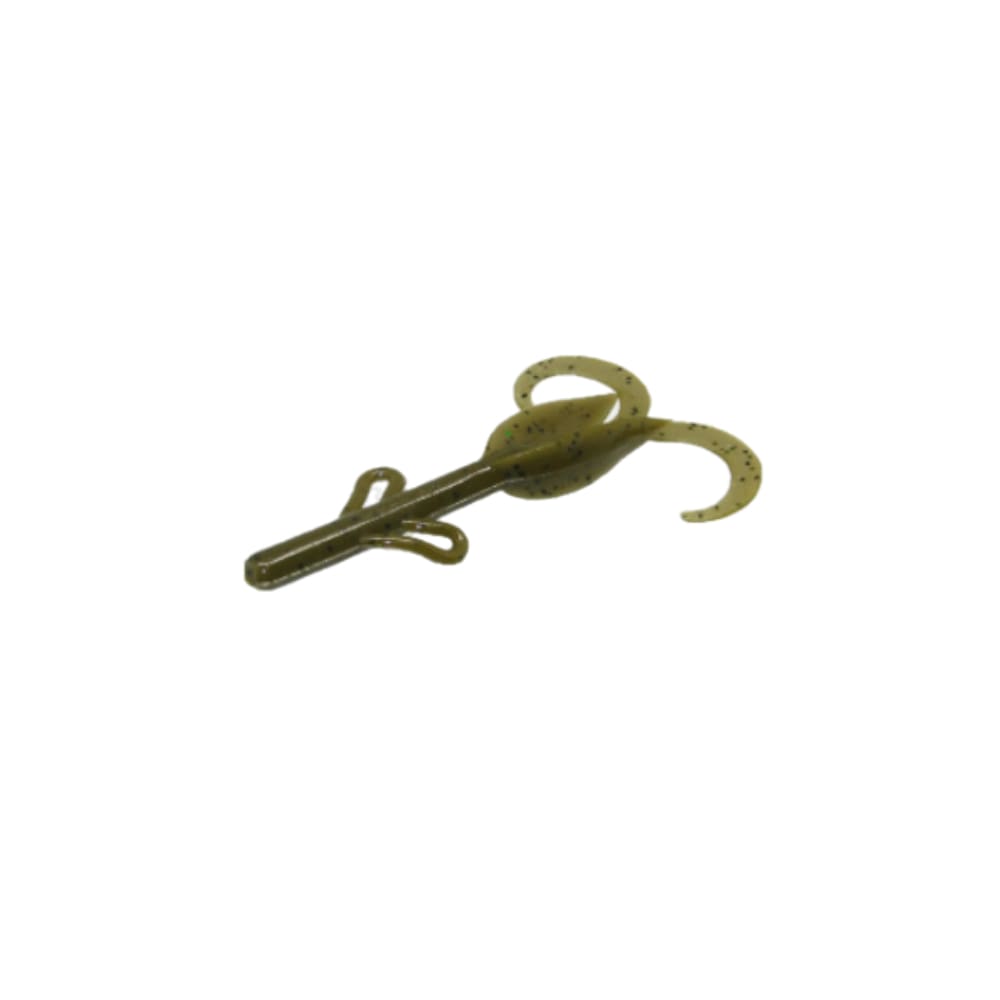 Cullem Baby Bush Pig - Green Pumpkin - Soft Baits Lures (Freshwater)