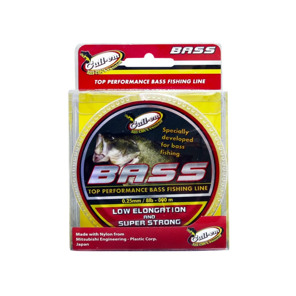 Cullem Bass Line - Mono Line Line & Leader (Saltwater)