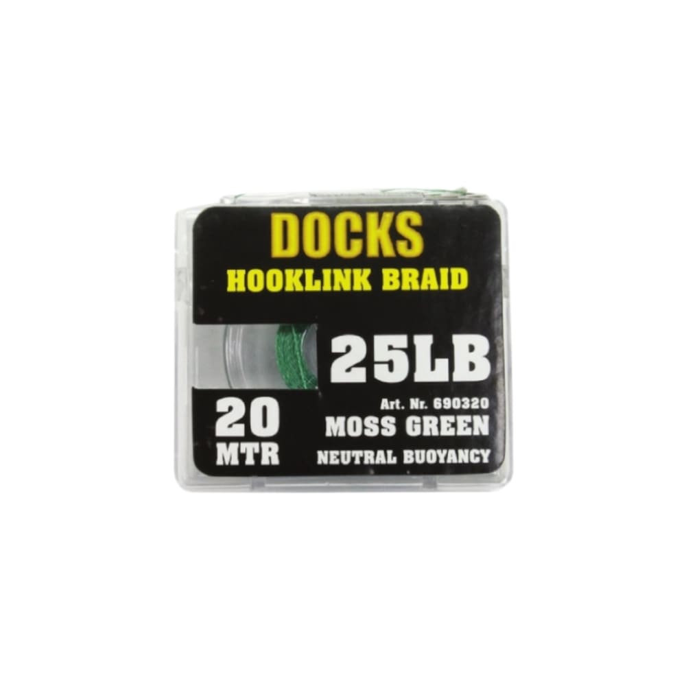 DOCKS Neutral Moss Green - Braided Line Line & Leader (Saltwater)