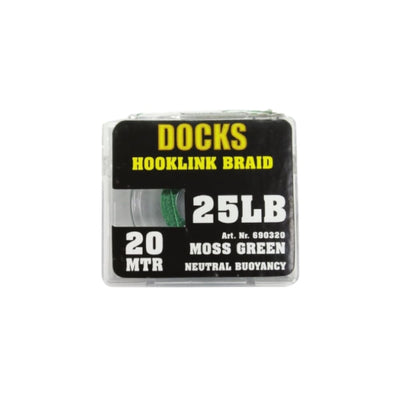 DOCKS Neutral Moss Green - Braided Line Line & Leader (Saltwater)