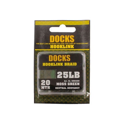 DOCKS Neutral Moss Green - Braided Line Line & Leader (Saltwater)