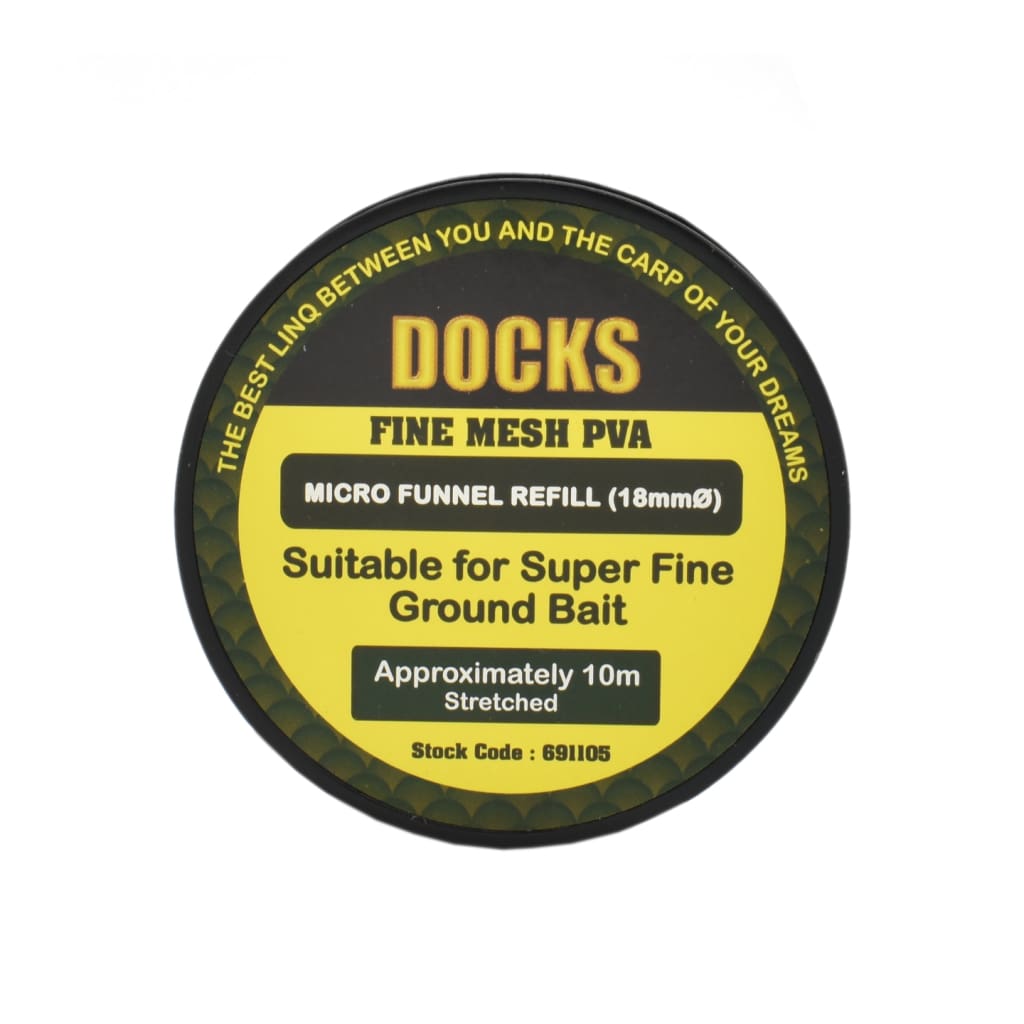 Docks PVA Micro Mesh Funnel Refill - Terminal Tackle (Freshwater)