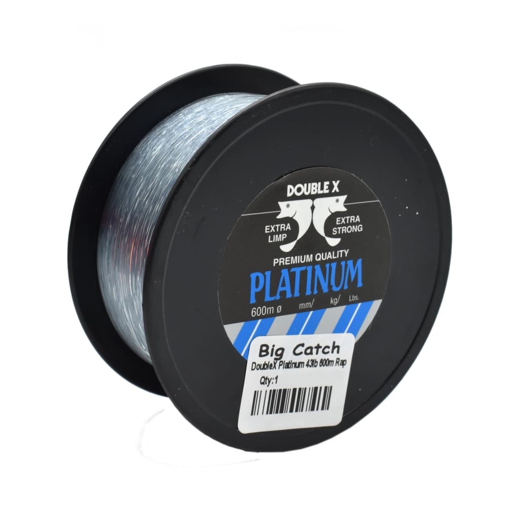 Double X Premium Platinum Monofilament - Mono Line Line & Leader (Saltwater)