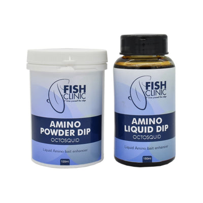 Fish Clinic Amino Liquid & Powder Dip - OctoSquid - Carp Baits (Freshwater)