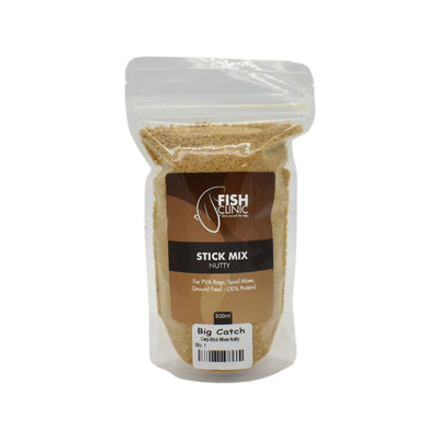 Fish Clinic Stick Mix 500ml - Nutty - Carp Baits (Freshwater)