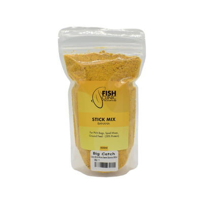 Fish Clinic Stick Mix 500ml - Sweet Banana - Carp Baits (Freshwater)