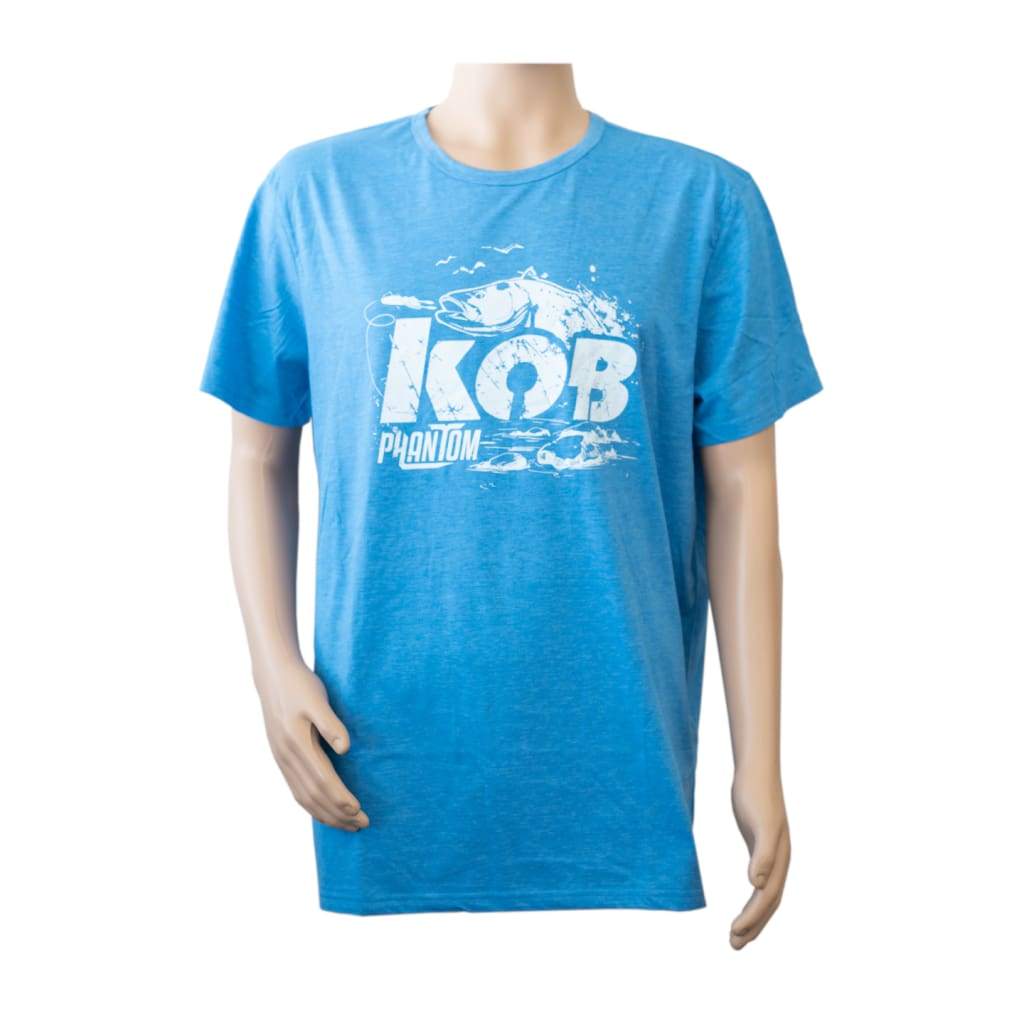 FISHMAN KOB PHANTOM T-SHIRT - M / Blue - Shirts Clothing Apparel