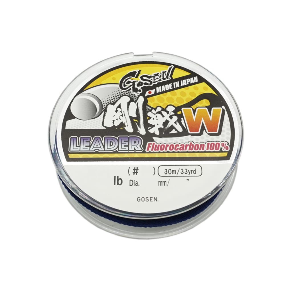 GOSEN W Fluorocarbon Leader - Fluoro Leader Line & Leader (Saltwater)