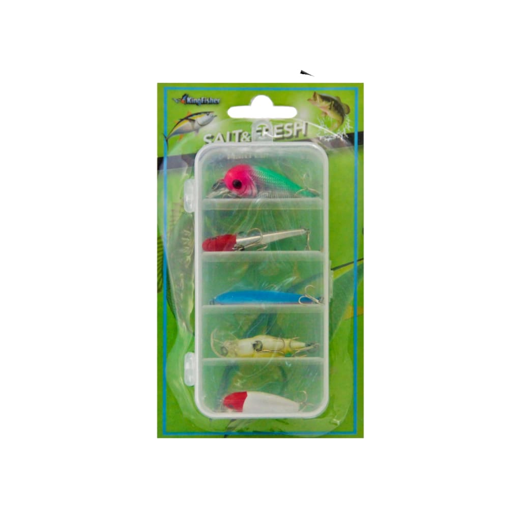 KingFisher Hard Lure Set Large - Hard Baits Lures (Saltwater)