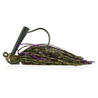 Molix Kento Jig - Green Pumpkin Red Purple - 3/8oz - Hard Baits Lures (Freshwater)